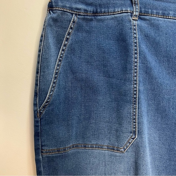 Pennington’s Medium Wash Knit-Like Denim Jogger, 1948 Fit - d/C JEANS Size 3x - Picture 7 of 15